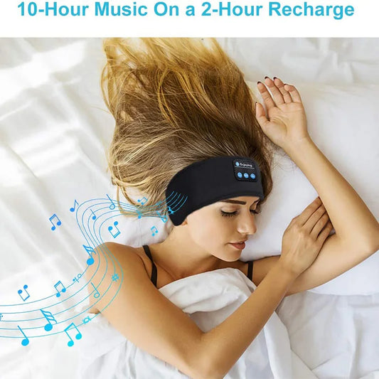 Nuvana™ Bluetooth Sleep Headband – Wireless Sleep Mask Headphones for Deep Sleep, Meditation & Travel