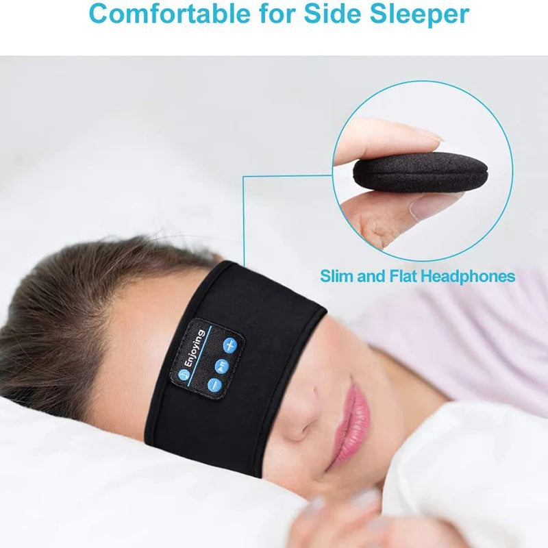 Nuvana™ Bluetooth Sleep Headband – Wireless Sleep Mask Headphones for Deep Sleep, Meditation & Travel